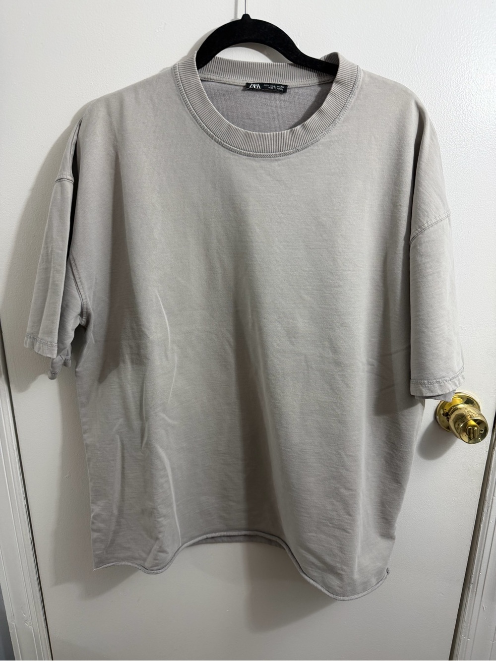 Zara Men's boxy short sleeve